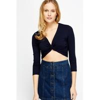 Twist Front Crop Top