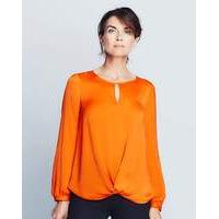 Twist Front Blouse