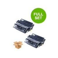 TwinPack: Oki 09004058 Black Remanufactured Toner Cartridge