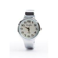 Two Tone Bangle Watch