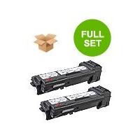 twinpack panasonic ug3321 black remanufactured laser toner