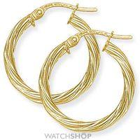 Twisted Hoop Earrings