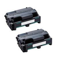 TWIN PACK : Ricoh 407013 Black Remanufactured Toner Cartridge