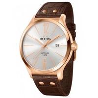 TW Steel Mens Slim Line Strap Watch TW1304