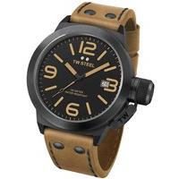 TW Steel Mens Canteen Brown Strap Watch TWCS41