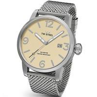 TW Steel Mens Stainless Steel Strap Watch TWMB1