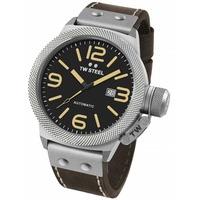 TW Steel Mens Automatic Strap Watch TWCS36