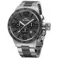 tw steel mens canteen chronograph bracelet watch twcb203