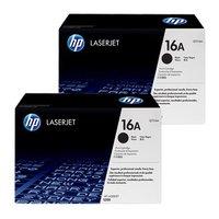 TWIN PACK: HP 16A (Q7516A) Black Original Standard Capacity Toner Cartridge