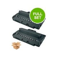 TwinPack: Ricoh 412660 Remanufactured Black Toner Cartridge