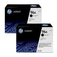 TWIN PACK: HP Laserjet No.96A Black Original Toner Cartridges (Full Code: C4096A)