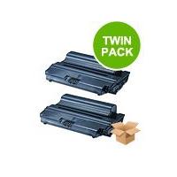 twinpack samsung scx d5530a remanufactured black toner cartridges