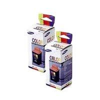 twinpack samsung c10 colour original ink cartridge