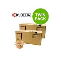 twin pack kyocera tk 440 original black toner cartridge