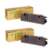 TWIN PACK : Kyocera TK-400 (Original) Black Toner Cartridge