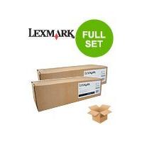 TWINPACK: Lexmark 502X Original Black Extra High Capacity Return Program Toner Cartridge (50F2X00)