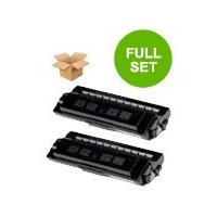 TwinPack: Xerox 113R00123 Black Remanufactured Toner Cartridge