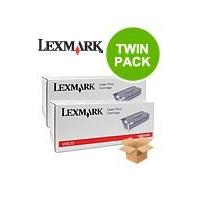 TWINPACK: Lexmark 13T0101 Original Black High Capacity Toner Cartridge