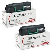 twinpack lexmark 18s0090 original black toner cartridge