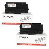 TWIN PACK: Lexmark 10S0150 Original Black Toner Cartridge