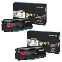 TWIN PACK: Lexmark 12036SE Original Black Toner Cartridge