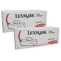 TWINPACK:Lexmark 12L0250 Original Black Toner Cartridge