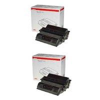 TwinPack: Oki 09004079 Original High Capacity Black Toner and Single Drum Unit