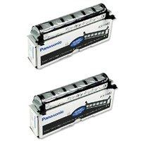 twinpack panasonic kx fa83x original black toner cartridge