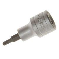 tx tamper proof torx socket bit 12in drive t60