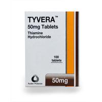 Tyvera Thiamine Hydrochloride 50mg 100 tablets