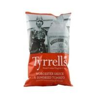 tyrrells worcester sauce crisps 40g 1 x 40g