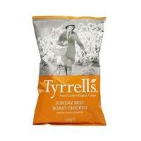 tyrrells roast chicken crisps 150g 1 x 150g