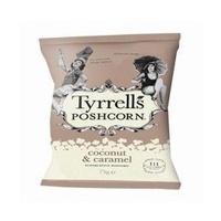 Tyrrells Coconut & Caramel Popcorn 75g (1 x 75g)