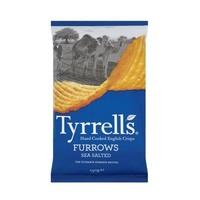 Tyrrells Furrows Sea Salted Crisps 150 g (1 x 150g)