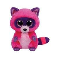 Ty Beanie Boo - Roxie Pink and Purple Raccoon Plush Toy (15cm) (1607-36146)
