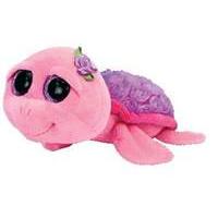 Ty Beanie Boo - Rosie Purple Rose Turtle Plush Toy (15cm) (1607-36185)