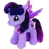 Ty Beanie Buddies Collection - Sparkle My Little Pony - Twilight Sparkle Purple Plush Toy (15cm) (1607-41004)