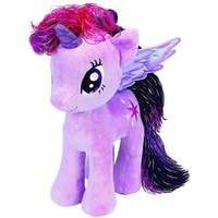 Ty Beanie Buddies Collection - Sparkle My Little Pony - Twilight Sparkle Purple Plush Toy (23cm) (1607-90204)