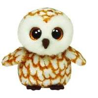 ty beanie boo swoops owl plush toy 15cm 1607 36095