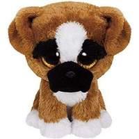 Ty Beanie Boo - Brutus Boxer Brown Dog Plush Toy (15cm) (1607-36188)
