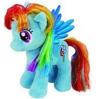 Ty Beanie Buddies Collection - Sparkle My Little Pony - Rainbow Dash Sparkle Blue Plush Toy (15cm) (1607-41005)