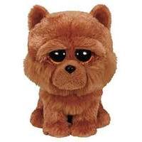 Ty Beanie Boo - Barley Brown Chow Dog Plush Toy (15cm) (1607-36193)