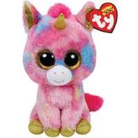 Ty Beanie Boo - Fantasia Multi Color Unicorn Plush Toy (15cm) (1607-36158)