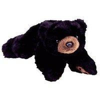 ty classic plush paws black bear