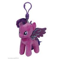 ty beanie baby my little pony twilight sparkle keychain ty41104