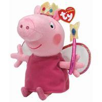 Ty Peppa Pig Princess 19cm Plush Beanie