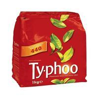 Typhoo Tea Bags Vacuum-packed 1 Cup [Pack 440]