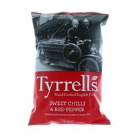 tyrrells crisps sweet chilli red pepper