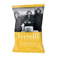 Tyrrells Crisps Mature Cheddar & Chive