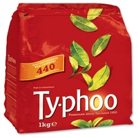 Typhoo Tea Bags Vacuum-packed 1 Cup Pack 440 A01006